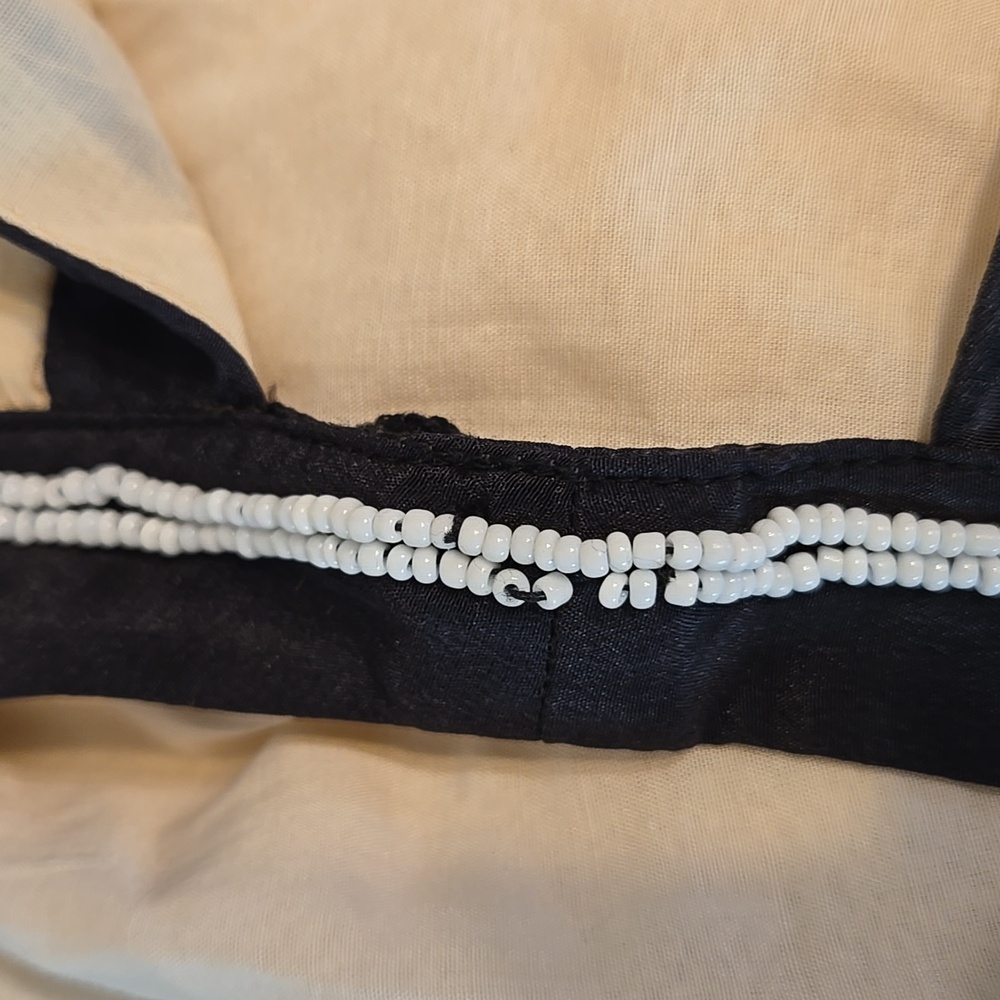 Anthro Leifnotes Brimming Borders Embroidered Bea… - image 6